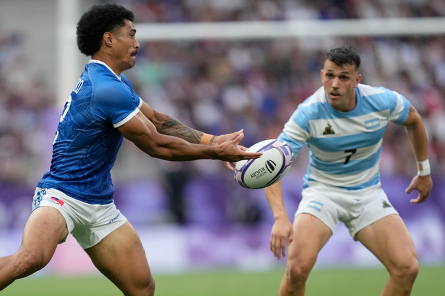 Samoa se levantó sobre el final del partido, pero no pudo ofrecer resistencia ante el juego de Los Pumas.