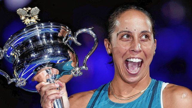 Madison Keys pudo destronar a Sabalenka para alzarse por primera vez con el Abierto de Australia.