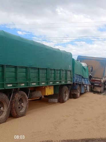 Santo Tomé: chocaron cuatro camiones y dos camionetas sobre la autopista Rosario-Santa Fe