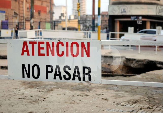 La mirada del Enress sobre lo que rodea  a los socavones de la ciudad de Santa Fe