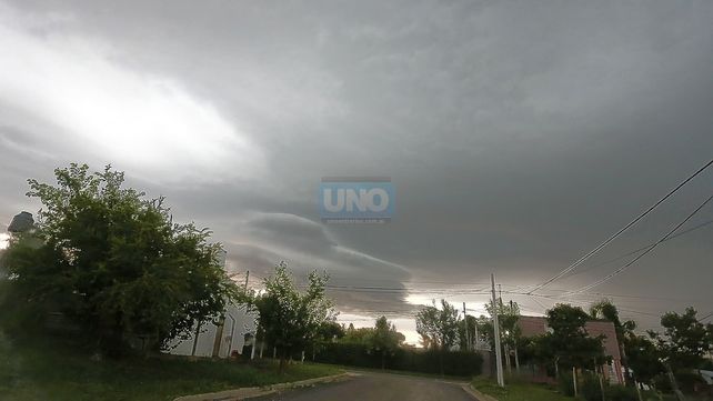 Alerta por tormentas fuertes en Entre Ríos