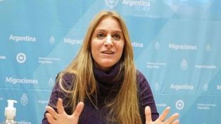 Durante la gestión de Alberto Fernández, Florencia Carignano estuvo al frente de la Dirección Nacional de Migraciones