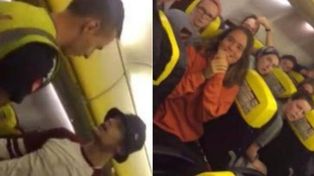 Otro episodio violento en un vuelo con un pasajero borracho al que redujeron con una llave de judo