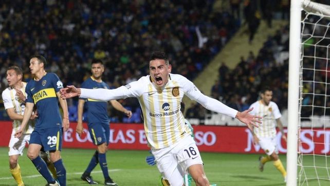 Mauricio Martínez tuvo una particular dedicatoria para los hinchas de Colón