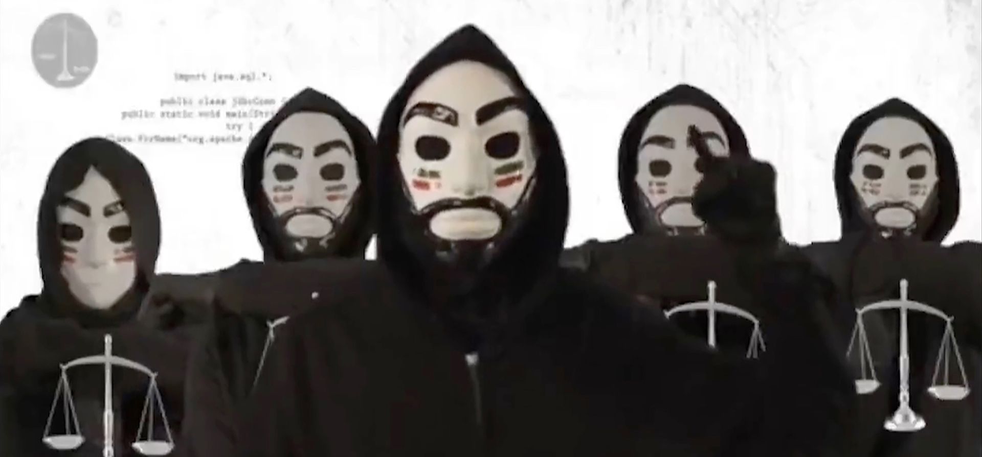 En esta captura de pantalla del video, se ve un supuesto mensaje disidente de una cuenta en línea que se autodenomina
