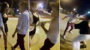 Trompada filmada: dejarían libre al agresor y acusan a las mujeres de desorden