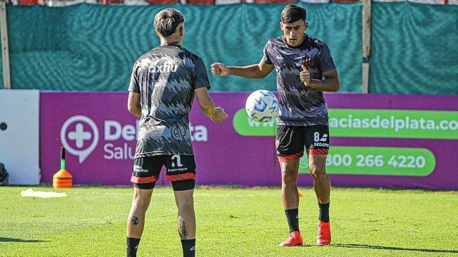Pereyra y Barinaga compartieron el mediocampo de Patronato en Sarandí.
