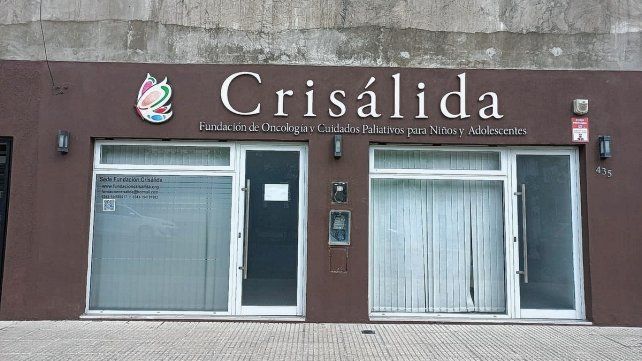 La sede de Fundación Crisálida está en calle San Luis 435