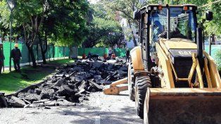 El histórico hundimiento en Bulevar y Alberdi