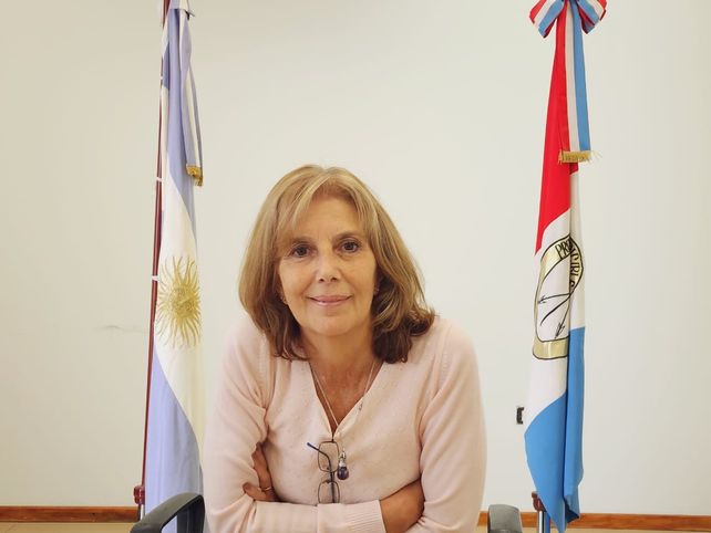Liliana Ponti, titular del Colegio de Profesionales en Enfermería de la Provincia de Santa Fe