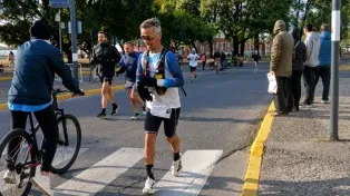 Guillermo Carmarán cumplió el sueño de ser maratonista en Rosario