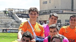 Manuel Bernstein se lesionó el hombre izquierdo jugando con Jaguares y no está en la gira por Europa.