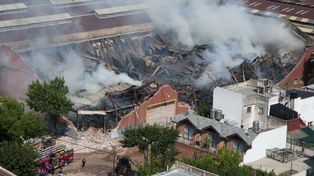 Nueve muertos y seis heridos graves en un incendio en Barracas