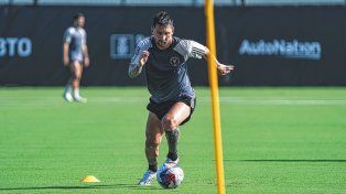 Messi entrenó por primera vez con Inter Miami y debutará este viernes ante Cruz Azul.