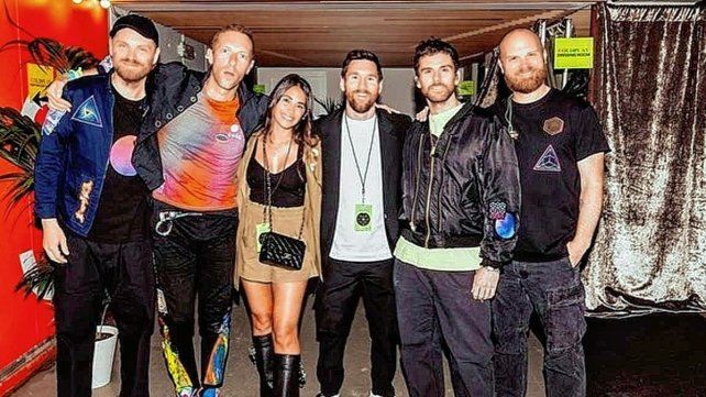 Messi, ovacionado durante el concierto de Coldplay en Barcelona