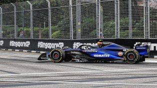 El piloto argentino quedó apenas a 7 milésimas de su compañero de equipo, Alex Albon.