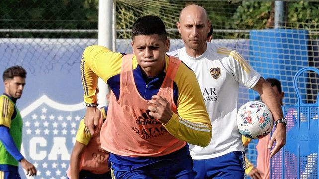 Marcos Rojo sufrió una lesión y Boca lo pierde por un par de semanas.&nbsp;