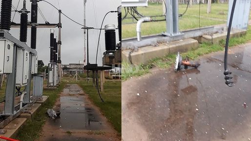La EPE normalizó el servicio, luego de que un rayo deje sin luz a una parte de Santa Fe y zona