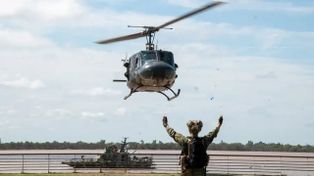 El Ejército en Rosario: tanques, helicópteros y mil efectivos para un gran ejercicio sobre el Paraná