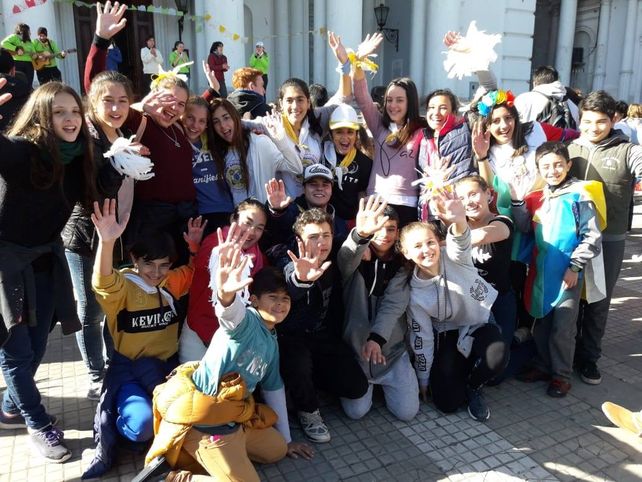 Haciendo lío, la Infancia Misionera celebró sus 175 años