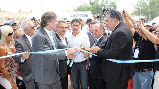 En Ceres, Boudou defendió al gobierno y Henn le reclamó por la deuda de Ansés