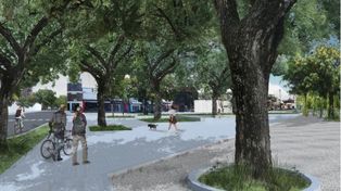 Avanzan las obras de recuperación del predio de “Las 4 Vías”