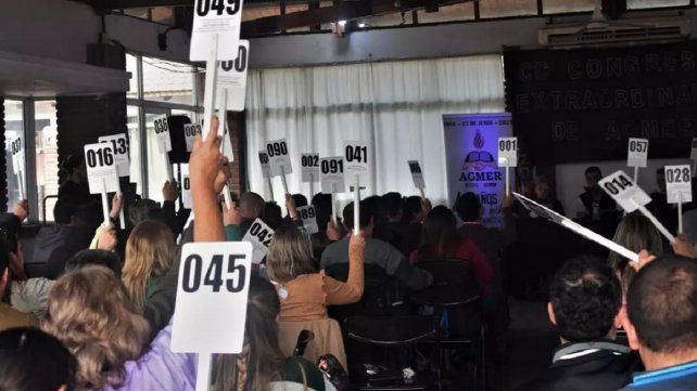 Agmer rechazó la propueta salarial realizada por el gobierno en el marco de la paritaria docente.&nbsp;