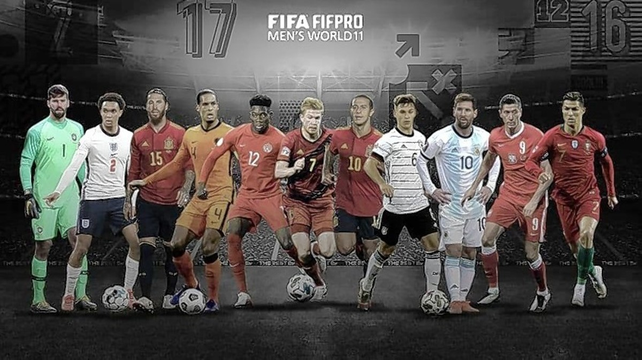 Lionel Messi, en el equipo ideal en la entre de los The Best