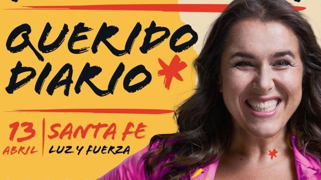 Malena Guinzburg llega a Santa Fe con su exitoso unipersonal Querido Diario Malena Guinzburg llega a Santa Fe con su exitoso unipersonal Querido Diario