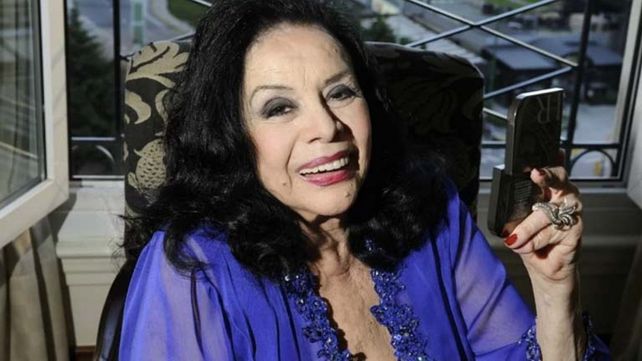 La actriz Isabel Sarli