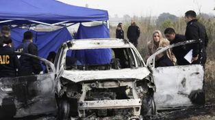 Rosario: mujer asesinada a balazos junto a auto incendiado&nbsp;