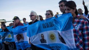 La señal importante de la que habló Aguad era una deformación marina