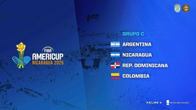 Argentina conoce a sus rivales de la AmeriCup 2025 de Nicaragua.