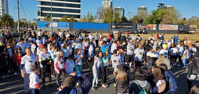 Se corrió el maratón por el aniversario del Instituto Grognet, a beneficio del Comedor y Centro Cultural Dorita