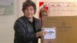 Voto Javier Milei Voto Javier Milei