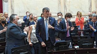 Esteban Bullrich se despidió del Senado con un emotivo mensaje