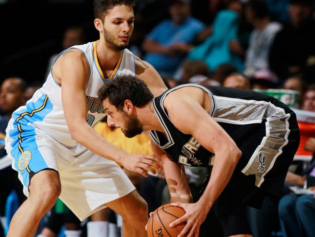 San Antonio Spurs, sin Ginóbili, perdió ante Denver Nuggets