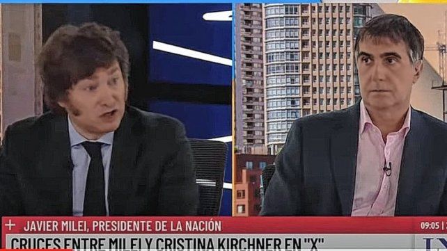Javier Milei echó al Secretario de Trabajo por TV