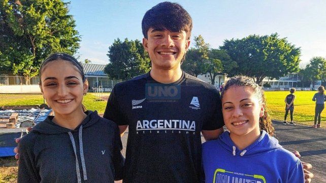Los atletas del CAE tuvieron una feliz experiencia en el Nacional U18