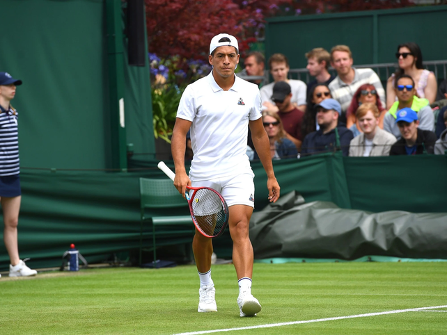 Sebastián Báez perdió con el belga Goffin y quedó eliminado en Wimbledon