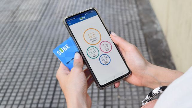 Método de recarga de la SUBE con tecnología NFC.