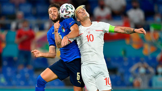 Italia-Suiza, una final con medio pasaje para el Mundial de Qatar
