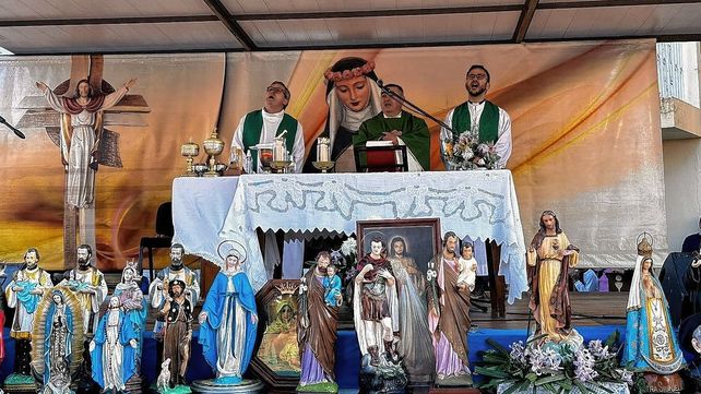 Chajarí: se realizó un encuentro de santos patronos