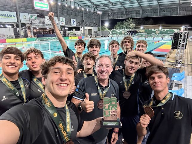 La selección argentina juvenil festejó a lo grande