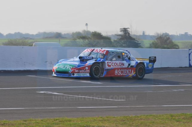 Angelini marcó el mejor tiempo en la primera clasificación del TC en Paraná