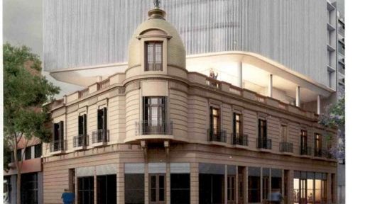 Salta y Dorrego: estudian construir un edificio sobre inmueble histórico