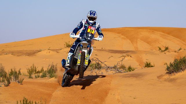 Luciano Benavides volvió a ganar una etapa en el Rally Dakar