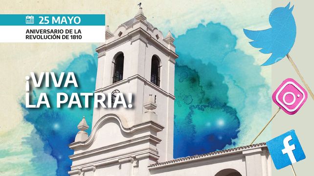 Juego en redes: ranking de los saludos del exterior que recibe Argentina este 25 de Mayo