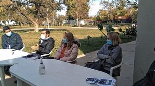 Este miércoles las autoridades brindaron una conferencia de prensa explicando el cuadro de situación en Gualeguay