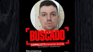 Fernando Andrés Colo Cappelletti, ahora integra la lista de prófugos más buscados.&nbsp;